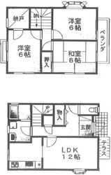 サンビレッジ中央 3号棟の物件間取画像